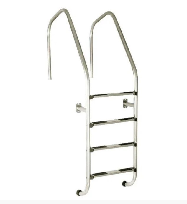 Драбина Kripsol Munich 4 сходинки для переливних басейнів, AISI 316, фото 1