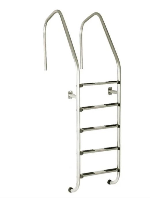 Драбина Kripsol Munich 5 сходинки для переливних басейнів, AISI 316, фото 1