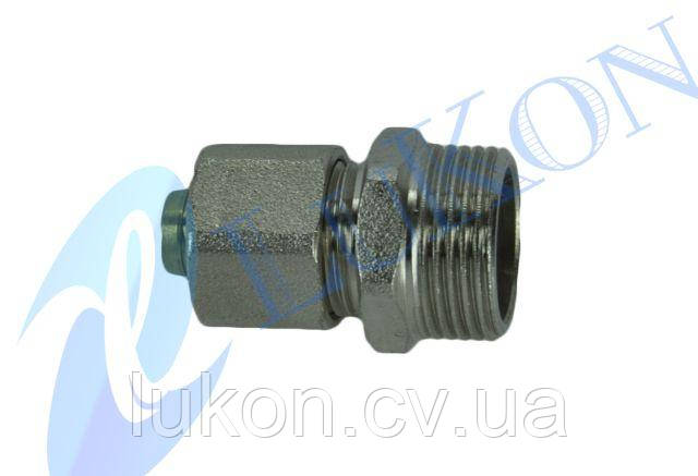 ТМ муфта для металопластикових труб 16*3/4 різь зовнішня, фото 1