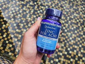 Цинк Puritan's Pride Zinc For Acne табл 100, фото 4