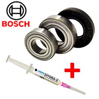 Комплект підшипників для пральної машини Bosch (6204 + 6305 + 28*62*10/12 + ЗМАЗАННЯ), фото 1