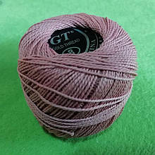 Бавовна Пряжа Ірис No8/10 грам ліловий 877