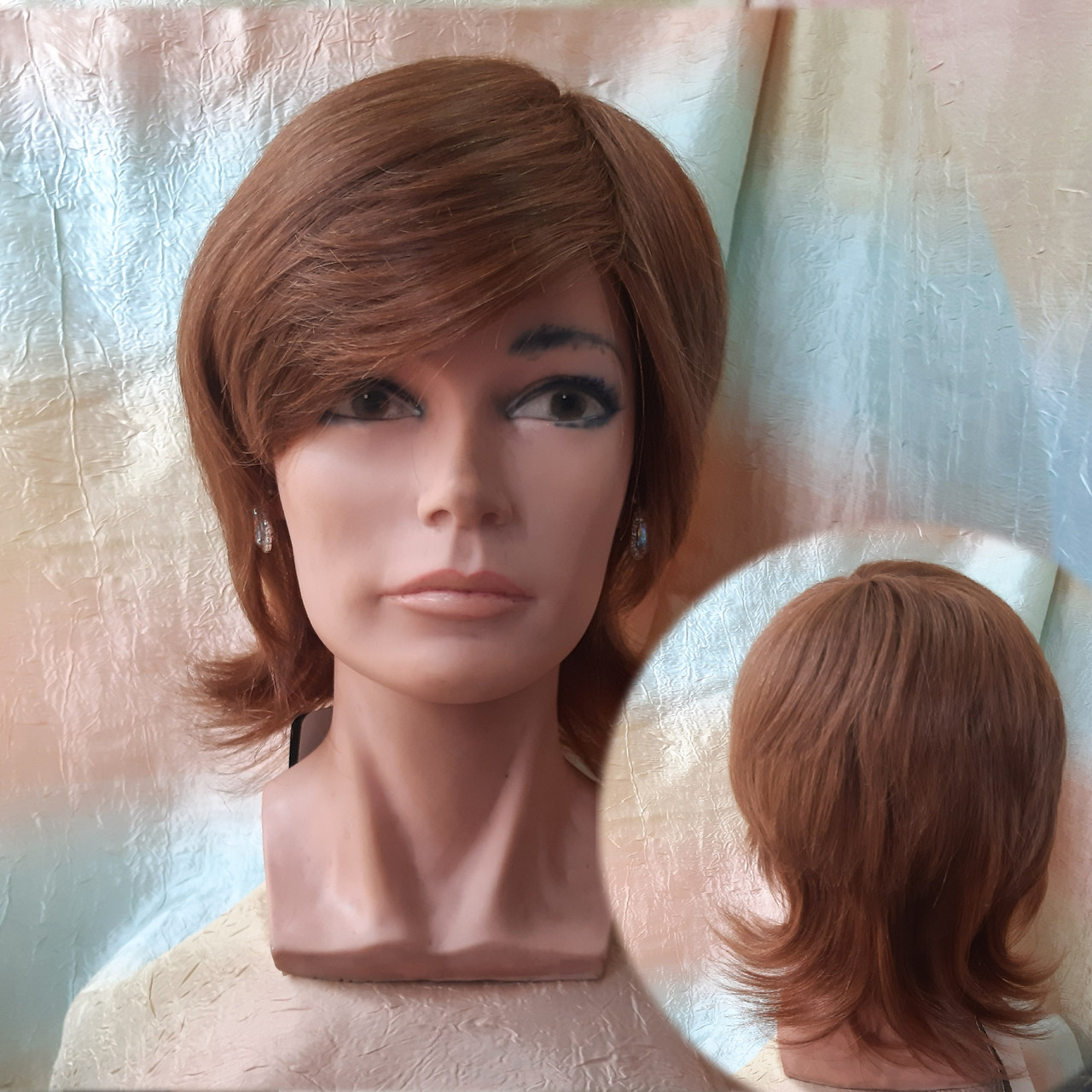 Перуки з натуральних волосся каскад "італійка" тіціан NATALI - 30, фото 1