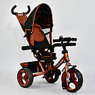 Велосипед Best Trike 5700 — 4340 бронзовий, поворотне сидіння, колеса піна, фото 4