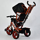 Велосипед Best Trike 5700 — 4340 бронзовий, поворотне сидіння, колеса піна, фото 5