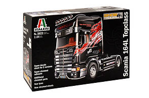 Scania 164 L Top Class. Збірна модель вантажного тягача в масштабі 1/24. ITALERI 3922