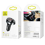 FM модулятор Bluetooth USAMS US-CC062 C11 Wireless Car FM Transmitter Black (CC62GC01), фото 10