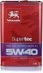 Олива моторна Wolver SuperTec 5W-40 4 л