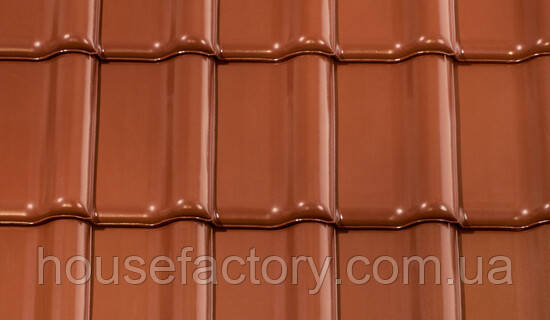 Керамічна черепиця Creaton Titania мідний ангоб, фото 1