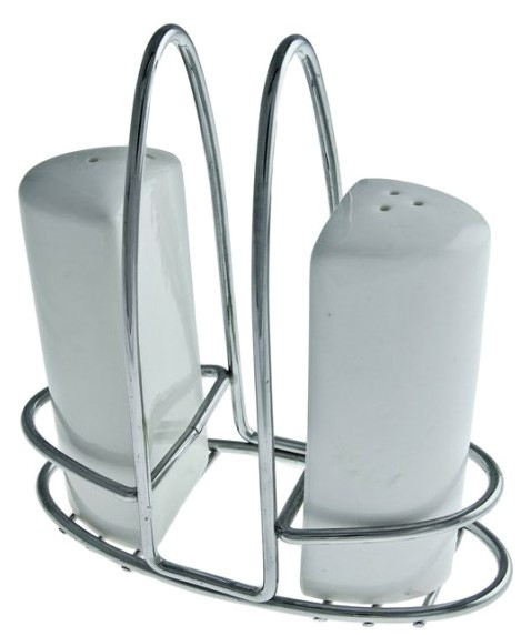 711948 Набір для спецій (2 пр.) в металевій підставці "Aspen"