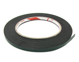 Скотч двосторонній (ширина 3мм, товщина 0,5 мм ) на поліуретановій основі (Зелений)