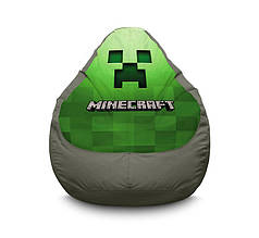 Крісло мішок "Minecraft Creeper" Оксфорд