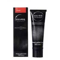 Красный, Крем краска для обуви Silver Professional Waxed Leather Cream 75 ml