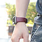 Шкіряний ремінець для Apple Watch Series 4 HOCO Duke series WB04 |40mm. Wine Red, фото 2
