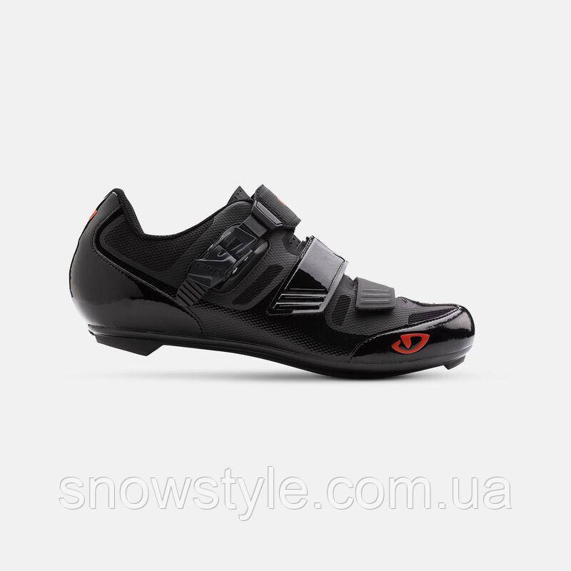 Велотуфлі Giro Apeckx II Road Footwear Black / Bright Red 39.5, фото 1