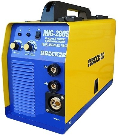 Зварювальний інверторний напівавтомат BECKER MIG-280 S