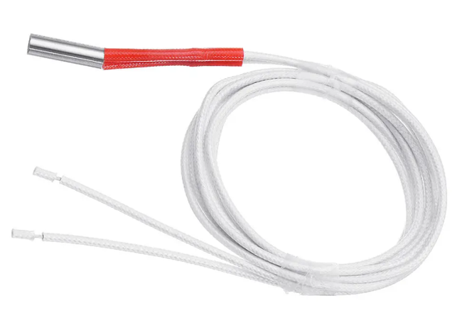 Heating tube (Heating tube 24V-40W Φ6*20 L1200 mm) Керамічний нагрівач для нагрівальної трубки, фото 1