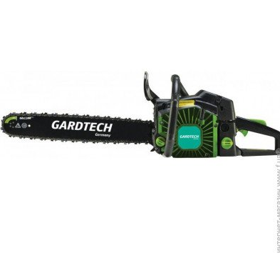 Бензопила Gardtech GCS 52-3.5 (метал, 2 шини, 2 ланцюги, гарантія 24 місяці)