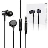Навушники Xiaomi Piston Fresh Bloom Matte (ZBW4354TY) Black ORIGINAL, фото 3