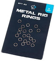 Колечка для гачків Nash Metal Rig Rings 3mm