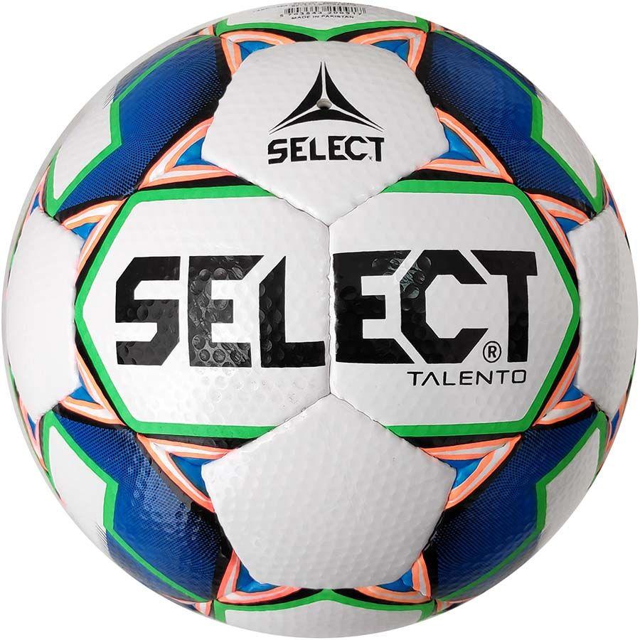 М'яч футбольний SELECT Talento No 4 (white/blue) 5703543200917
