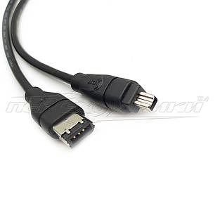Кабель FireWire (IEEE 1394) 6p/4p, 3.0 м, фото 1