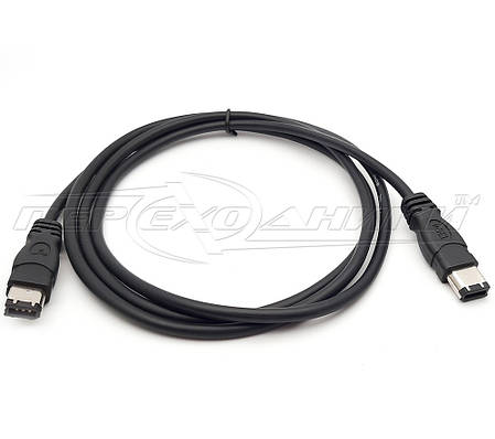 Кабель FireWire (IEEE 1394) 6p/6p, 1.5 м.,черный, фото 2