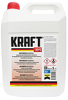 Антифриз KRAFT G12/G12+ готовий -35°C червоний, 5 л