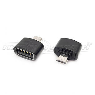 Перехідник OTG USB — micro USB, фото 1