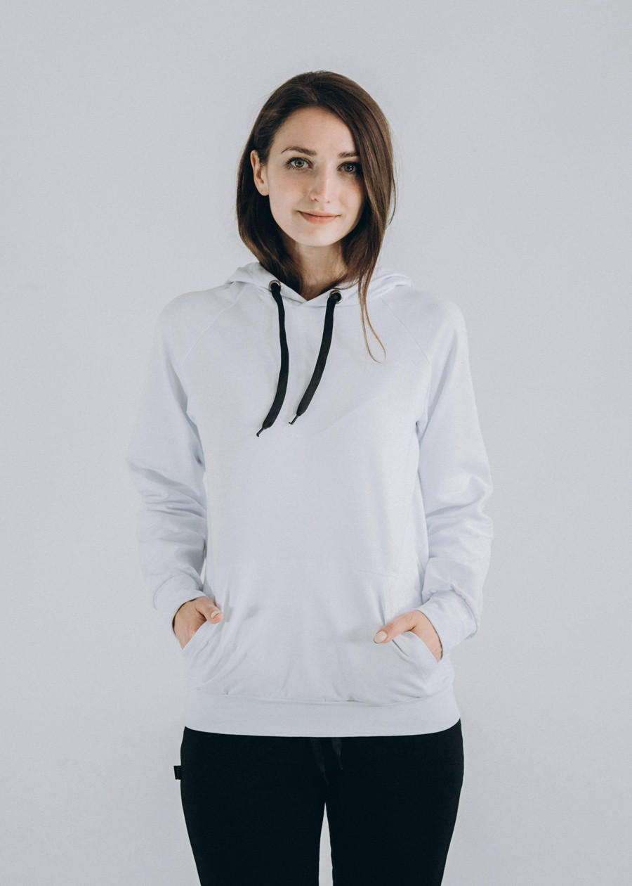 Худі Vsetex Slim Білий S