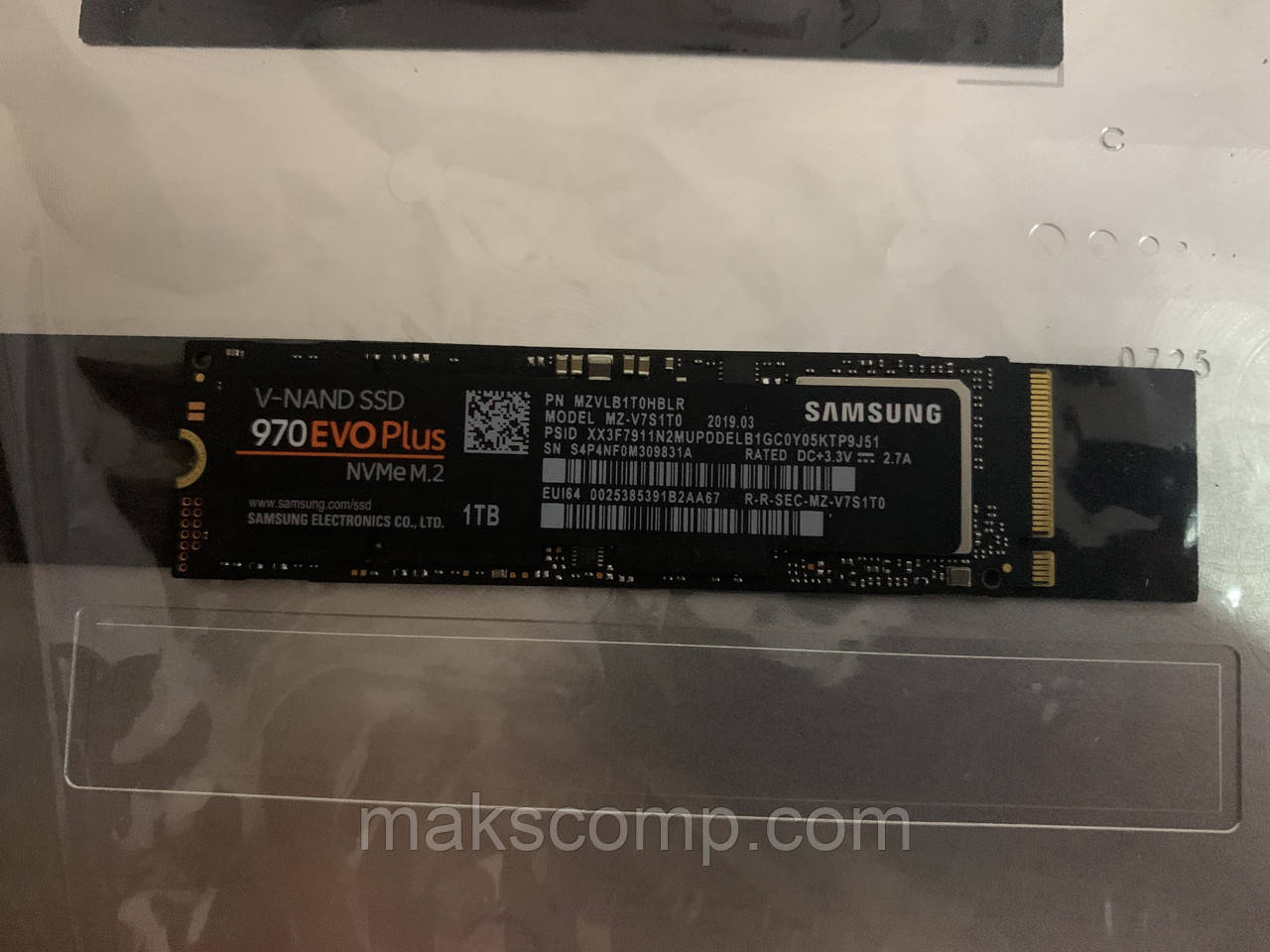 SSD Samsung 970 plus evo 1Tb m.2 NVMe PCIe
