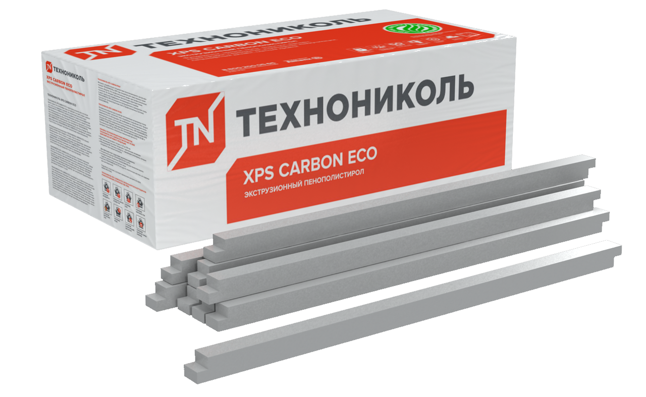 Пенополистирол ТехноНИКОЛЬ XPS CARBON ECO 1180х580х20 - фото 1 - id-p1248947743