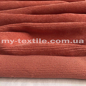 Трикотаж микровельвет костюмний Персиковий