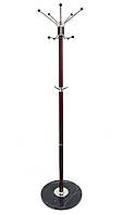 Напольная вешалка-стойка для верхней одежды "Burgundy" для прихожей и в коридор (вішалка-вішак для одягу) (VF)