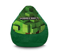 Кресло мешок "Minecraft. Logo" Флок