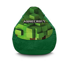 Крісло мішок "Minecraft. Logo" Флок