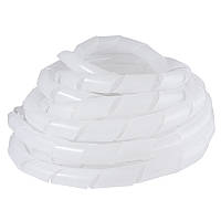 Спіральна обв'язка АСКО-УКРЕМ SWB-19 біла-прозора 10 м (A0150070006)