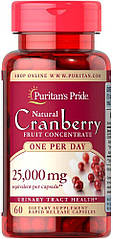 Puritan's Pride One A Day Cranberry, Клюква 25,000 mg (60 капс.)