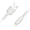 USB кабель Kaku KSC-111 USB - Lightning 1m - White, фото 2