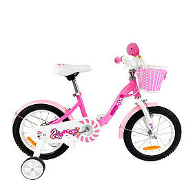 Велосипед дитячий 12" RoyalBaby Chipmunk MM Girls, OFFICIAL UA, рожевий