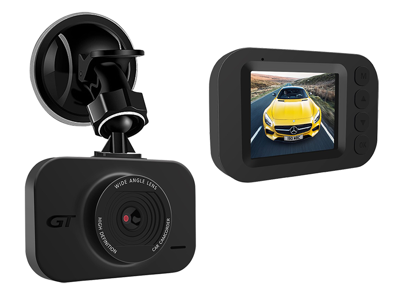 Надежный миниатюрный автомобильный видеорегистратор GT R ONE Full HD (Wi-Fi) черный цвет, GT R ONE - фото 1 - id-p1248991104