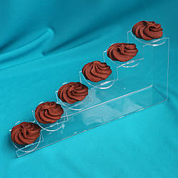 Підставка для фуршетну прозора