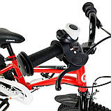 Велосипед дитячий RoyalBaby Chipmunk MK 14", OFFICIAL UA, червоний, фото 3