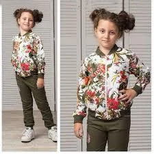 Спортивний костюм для дівчинки Joiks 118 зелений 122-152