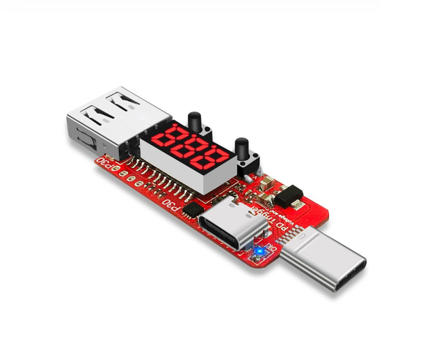 TYPE-C триггер с дисплеем / PD триггер, цена 330 грн — Prom.ua (ID ...