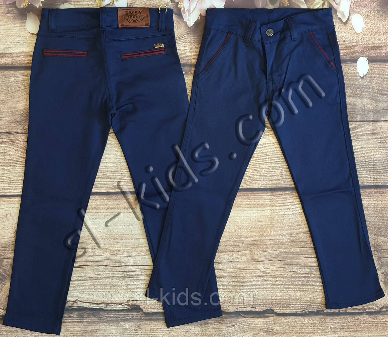 Яскраві штани для хлопчика 7-11 років (сині 01) розн пр.Туреччина