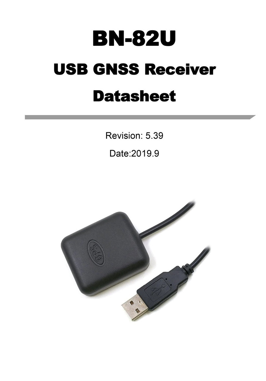 Купить N-82U USB приемник GPS GLONASS BEIDOU (чип UBLOX M8030-KT ...