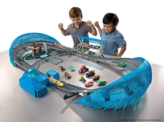 Ігровий набір Disney Cars 3 Тачки 3 Неймовірна Траса Флорида від Mattel, фото 2