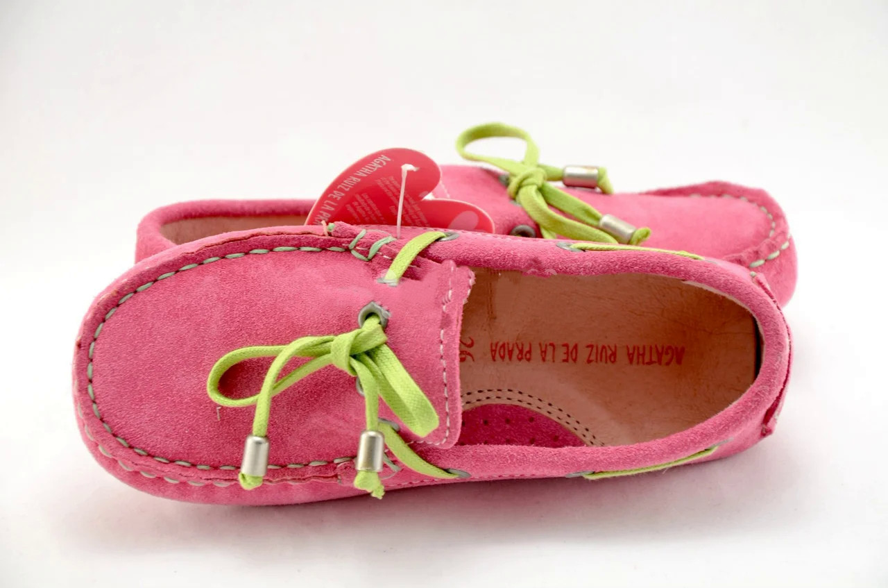 Мокасини для дівчинки Agatha Ruiz de la Prada 112915 рожеві 27, фото 1