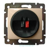 Механізм акустичної розетки одинарний, Legrand Valena Classic слонова кістка